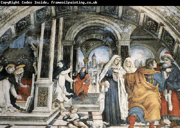 Filippino Lippi Scene from the Life of St Thomas Aquinas