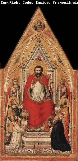 GIOTTO di Bondone St Peter Enthroned