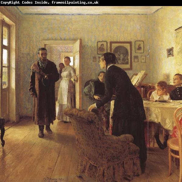 Ilya Repin They did Not Expect him