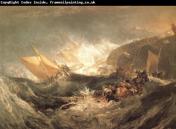 J.M.W. Turner The Wreck of a transport ship