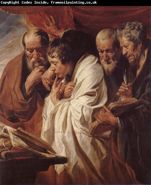Jacob Jordaens The four Evangelists