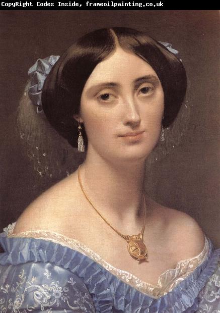 Jean-Auguste Dominique Ingres Study of Princess in detail