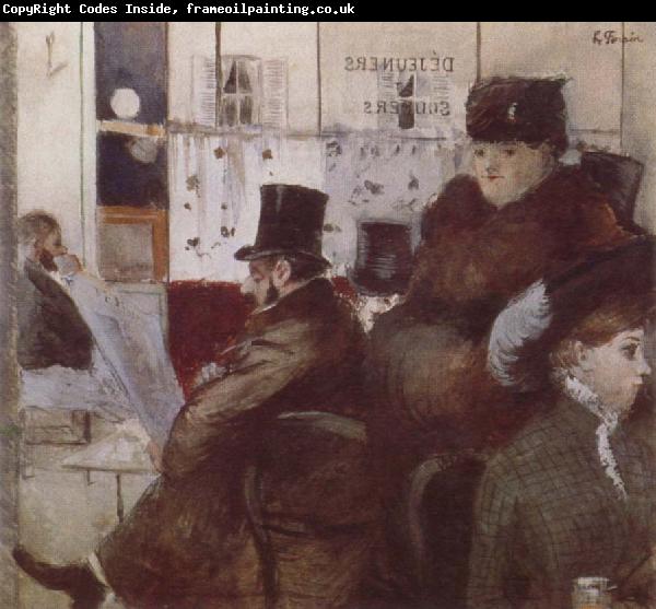 Jean-Louis Forain In the  Cafe