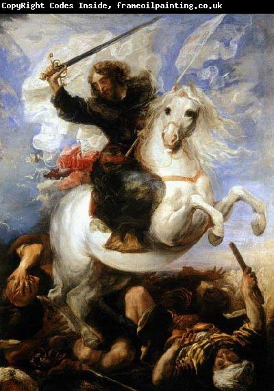 Juan Martin Cabezalero St James the Great in the Battle of Clavijo