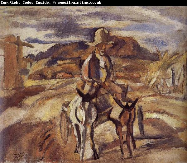 Jules Pascin Mexico-s old people