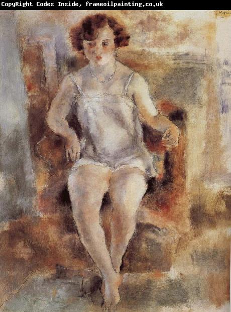 Jules Pascin Portrait of Mary