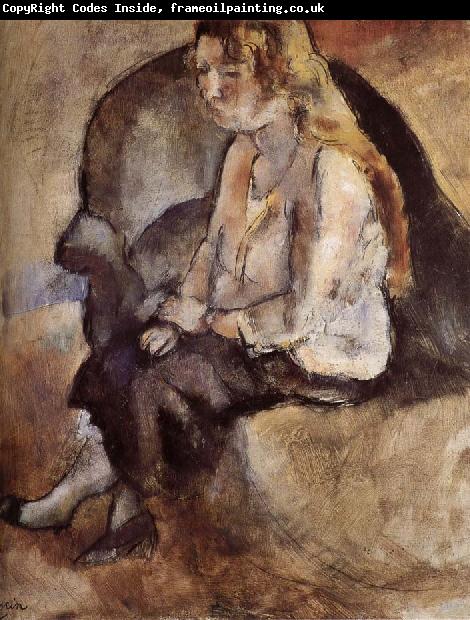 Jules Pascin Malucy Have golden haid