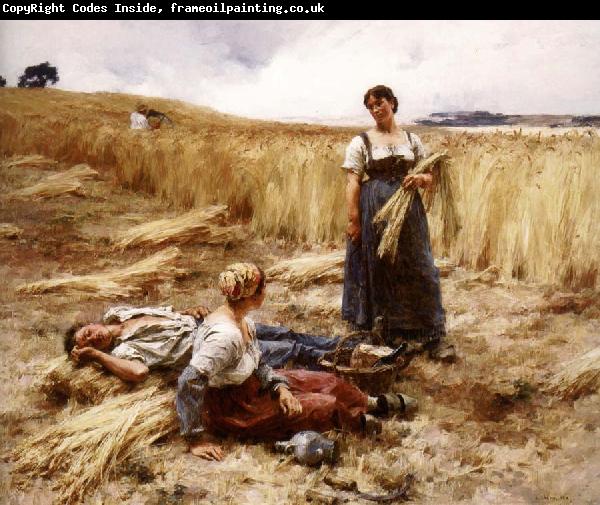 Leon Lhermitte Harvesters at Mount Saint-Pere