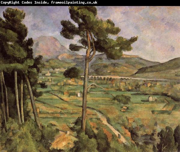 Paul Cezanne Mont Sainte Victoire seen from Bellevue