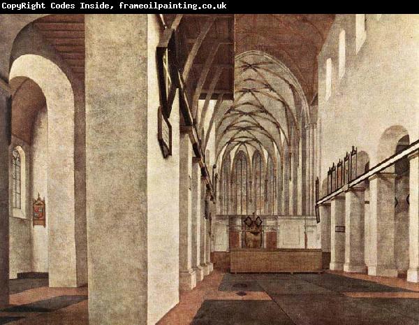 Pieter Saenredam Interior of the St. Jans Kerk at Utrecht
