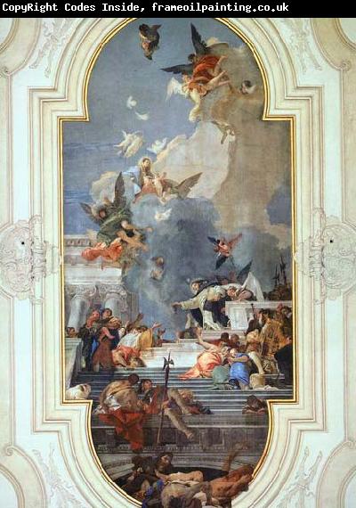 TIEPOLO, Giovanni Domenico The Institution of the Rosary