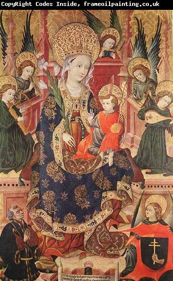 unknow artist Madonna with Angels Playing Music and Donor