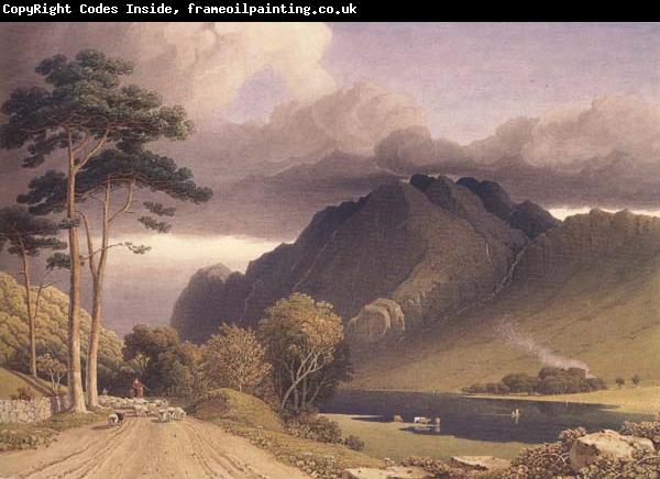 George Fennel Robson Loch Lubnaig,Perthshire (mk470