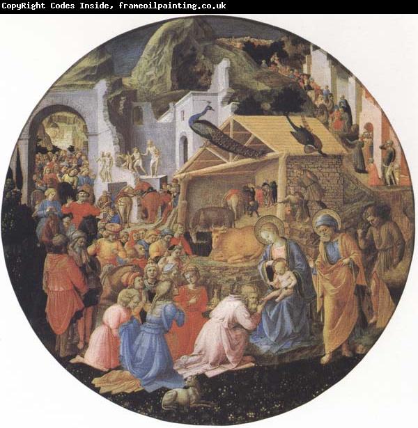 Sandro Botticelli Filippo Lippi,Adoration of the Magi