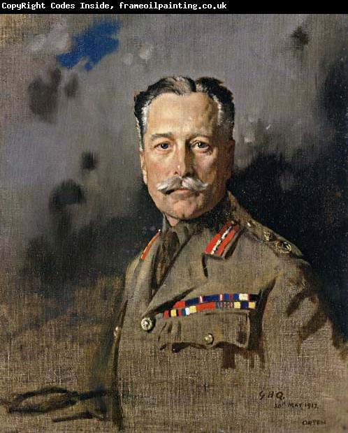 Sir William Orpen Field-Marshal Sir Douglas Haig,KT.GCB.GCVO,KCIE,Comander-in-Chief,France