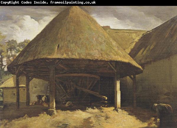 Sir William Orpen The Normandy Cider Press
