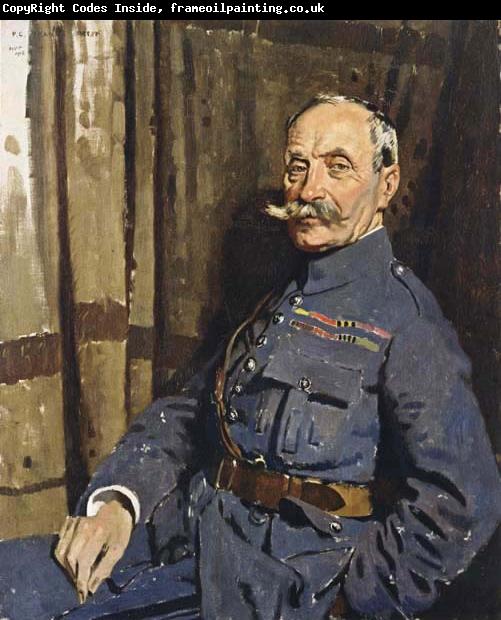 Sir William Orpen Marshal Foch,OM