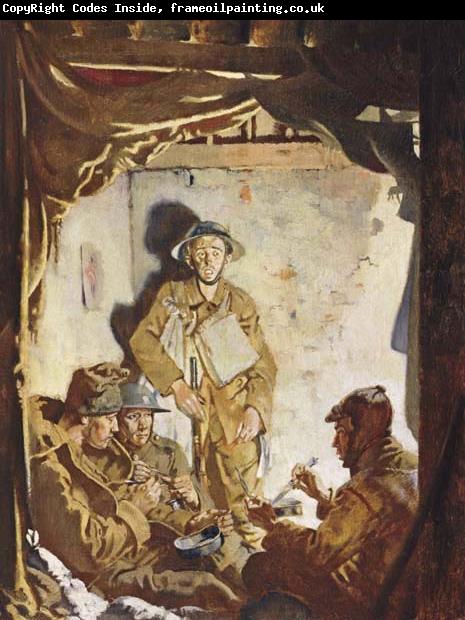 Sir William Orpen Soldiers Resting at the Front
