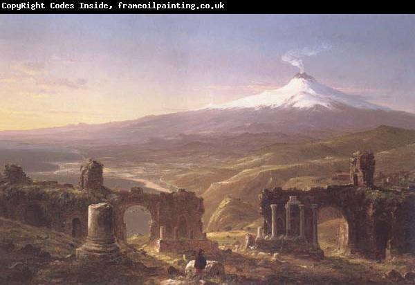 Thomas Cole Mount Etna from Taormina