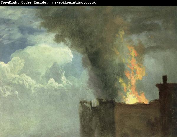 Albert Bierstadt the conflagration