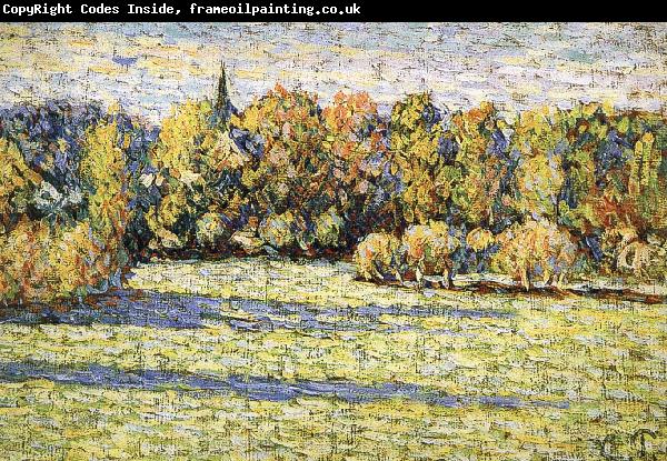 Camille Pissarro Landscape under the sun