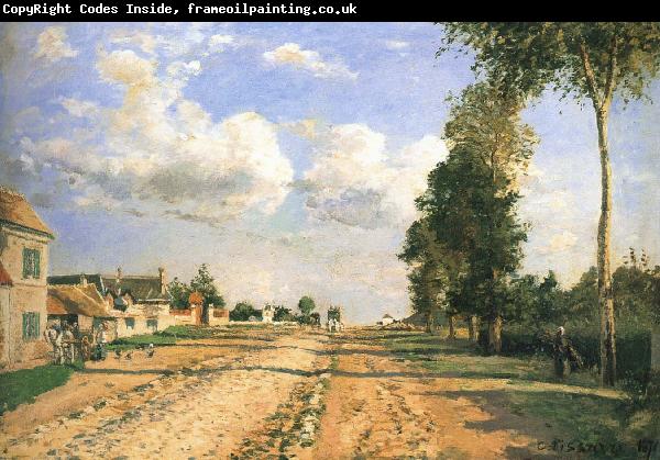 Camille Pissarro Versailles Road