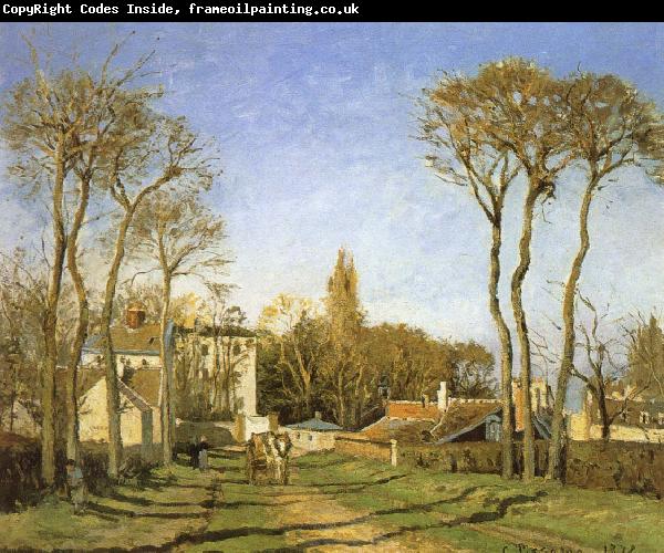 Camille Pissarro Village entrance