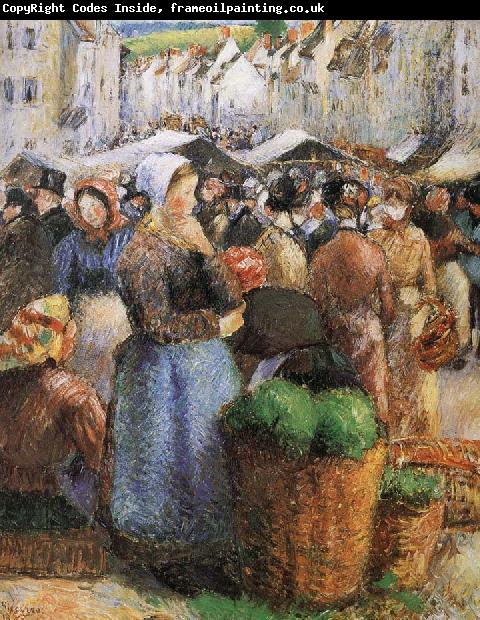 Camille Pissarro market