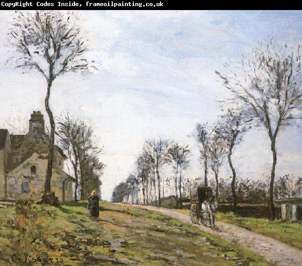 Camille Pissarro Montreal luck construction scenery