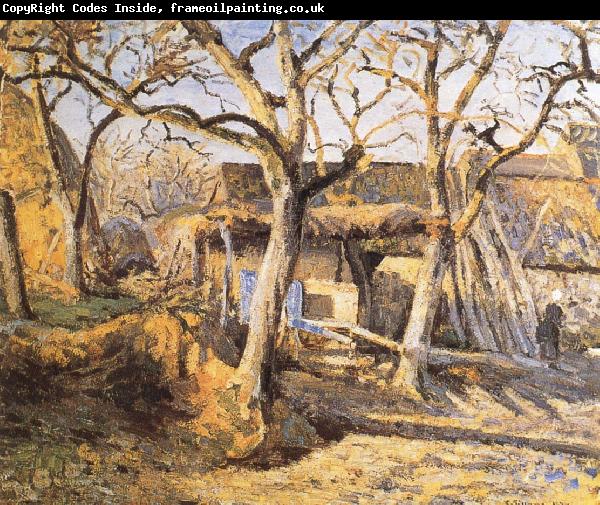 Camille Pissarro Farmhouse