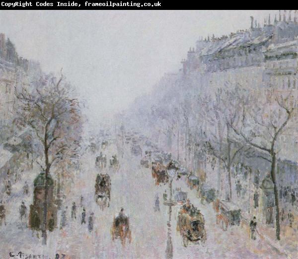 Camille Pissarro boulevard montmartre
