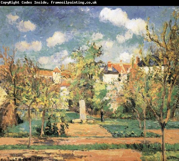 Camille Pissarro Pang plans under the sun Schwarz