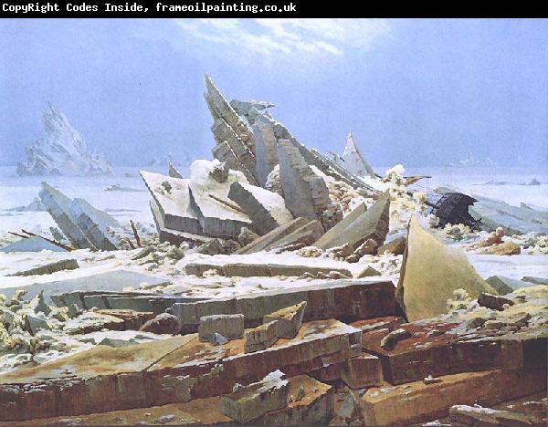 Caspar David Friedrich The Sea of Ice