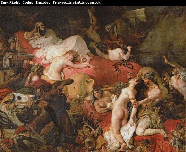 Eugene Delacroix Death of Sardanapalus