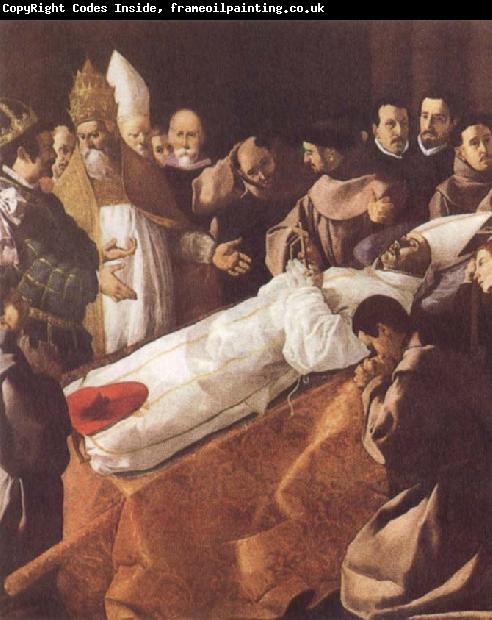Francisco de Zurbaran The Lying-in-State of St Bonaventure