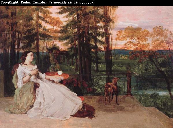 Gustave Courbet Woman of Frankfurt