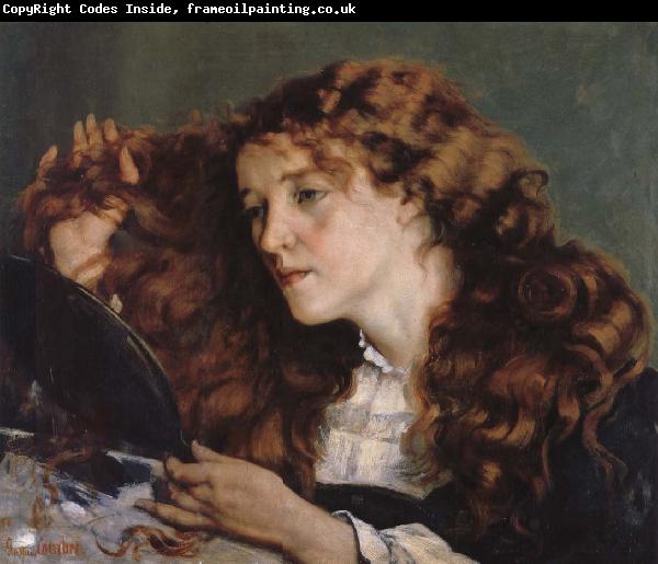 Gustave Courbet The Beautiful Irish Girl