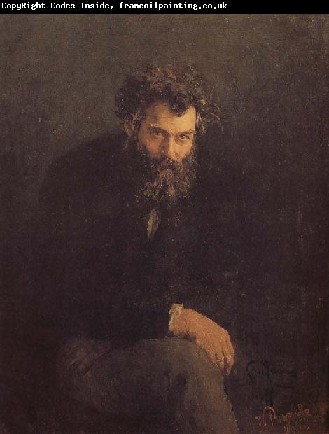 Ilia Efimovich Repin Shishkin portrait