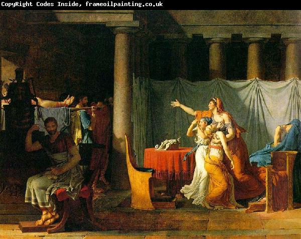 Jacques-Louis David The Lictors Bring to Brutus the Bodies of His Sons