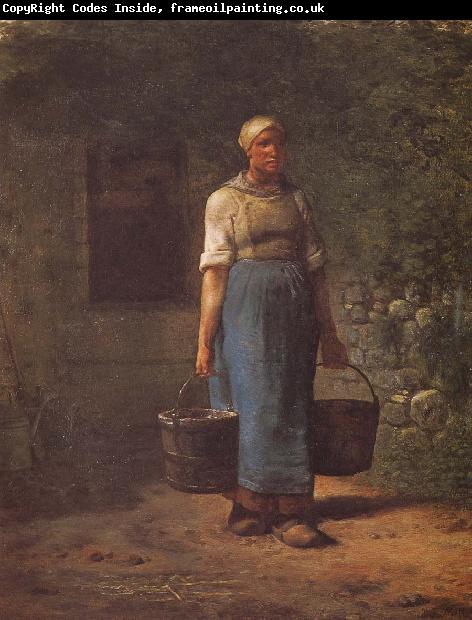 Jean Francois Millet Woman carry the water