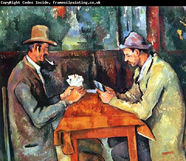 Paul Cezanne The Cardplayers