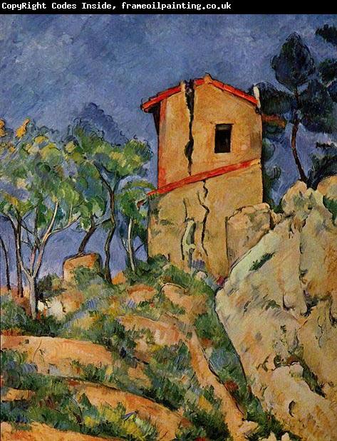 Paul Cezanne The House with Burst Walls