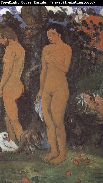 Paul Gauguin Adam Eve