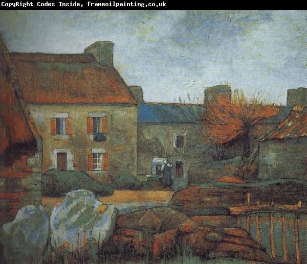 Paul Gauguin Poore farmhouse