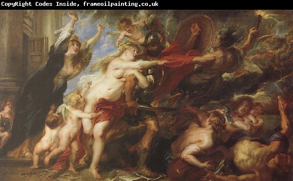 Peter Paul Rubens The moral of the outbreak of war