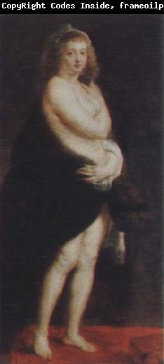 Peter Paul Rubens helene fourment in a fur wrap