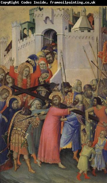 Simone Martini Jesus crucified like back