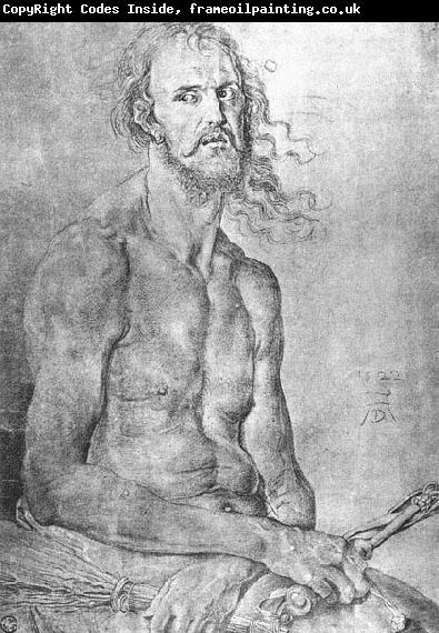 Albrecht Durer Self-Portrait as the Man of Sorrows
