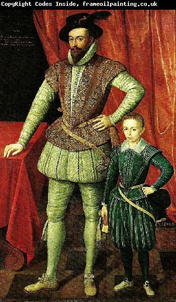 Anonymous sir walter raleigh and his son