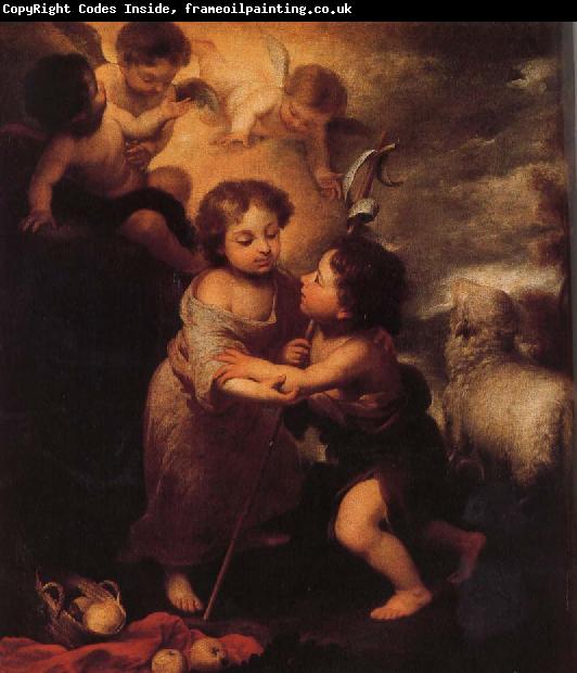 Bartolome Esteban Murillo Childhood of Christ and John the Baptist